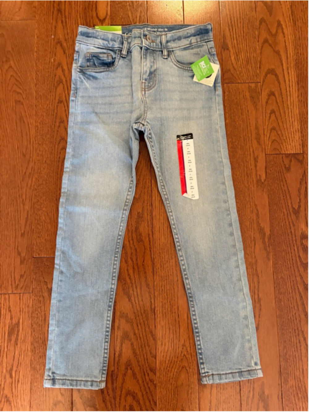 Boys George Light Blue Slim Fit Jeans Size 7